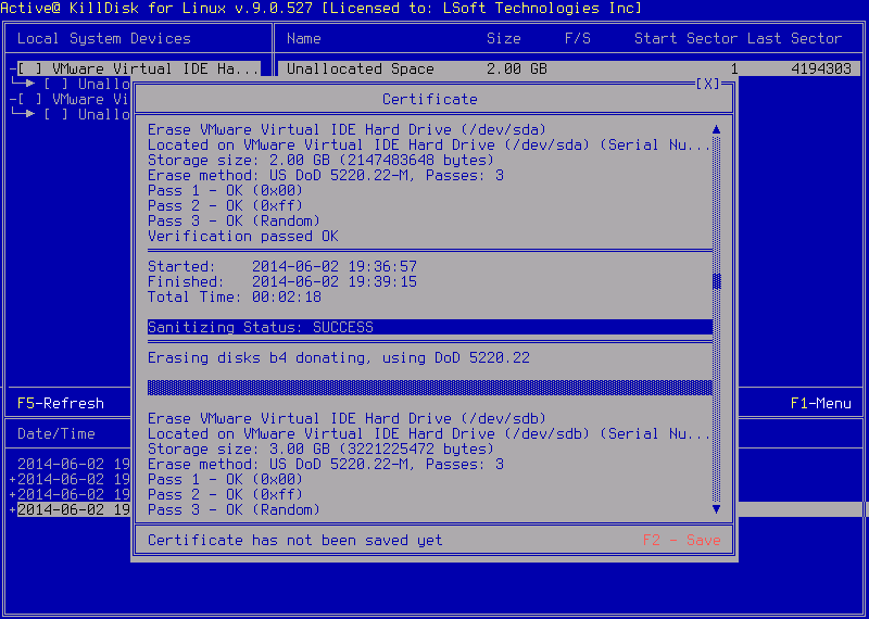 active boot disk latest version iso 14001