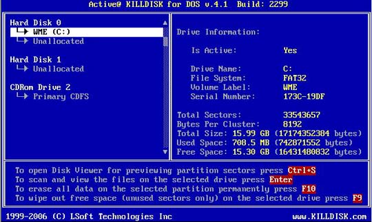 kill disk iso download